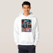 Abstract Freedom – Custom Adult Pullover Hoodie パーカ (正面フル)