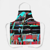 Abstract Freedom – Custom All Over Print Apron (Me エプロン (正面)