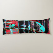 Abstract Freedom – Custom Brushed Polyester Body P ボディピロー (裏面)