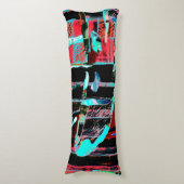 Abstract Freedom – Custom Brushed Polyester Body P ボディピロー (正面縦)