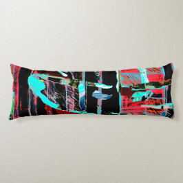 Abstract Freedom – Custom Brushed Polyester Body P ボディピロー