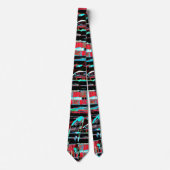 Abstract Freedom – Custom Necktie ネクタイ (正面)