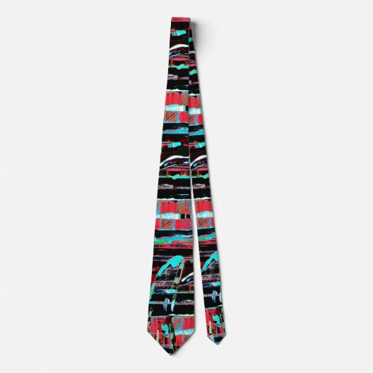 Abstract Freedom – Custom Necktie ネクタイ (正面)