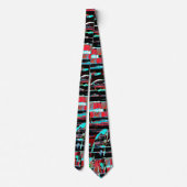 Abstract Freedom – Custom Necktie ネクタイ (裏面)