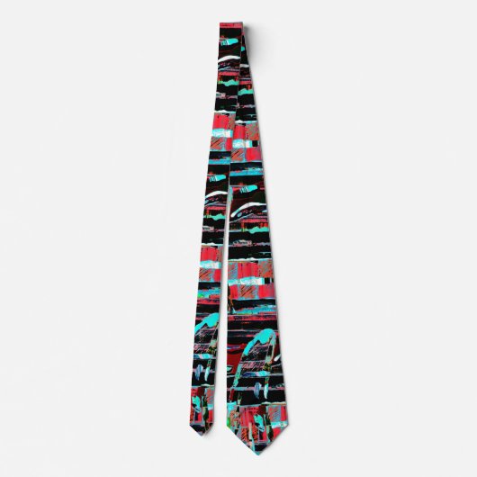 Abstract Freedom – Custom Necktie ネクタイ (裏面)
