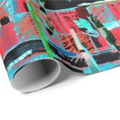 Abstract Freedom – Custom Wrapping Paper (29" x 6’ ラッピングペーパー (ロールコーナー)