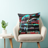 Abstract Freedom Pillow Modern Artistic Lifestyle クッション (椅子)