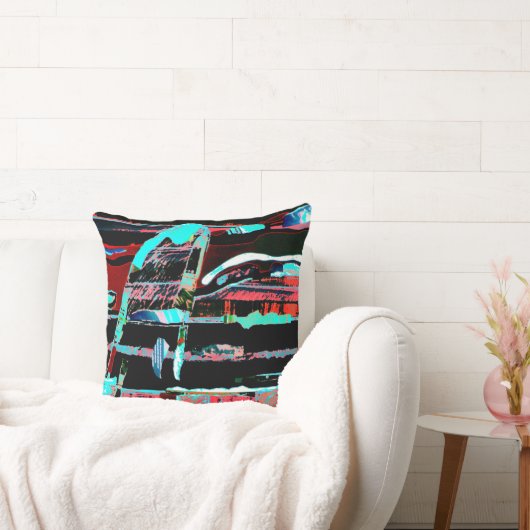 Abstract Freedom Pillow Modern Artistic Lifestyle クッション (ソファ)