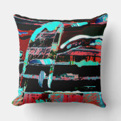 Abstract Freedom Pillow Modern Artistic Lifestyle クッション (正面)