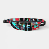 Abstract Freedom – Print Cut Sew Fanny Pack ファニーパック (正面)