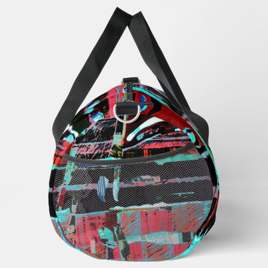 Abstract Freedom – Print Cut Sew Large Duffel Bag ダッフルバッグ (右)