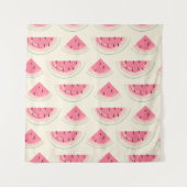 Abstract fruit seamless pattern. Creative colorful タペストリー (正面)