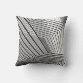 Abstract futuristic architecture background 3d ill クッション (裏面)