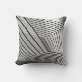 Abstract futuristic architecture background 3d ill クッション (正面)