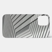 Abstract futuristic architecture background 3d ill Case-Mate iPhoneケース (裏面 (横))
