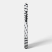 Abstract futuristic architecture background 3d ill iPhoneケース (左側面)