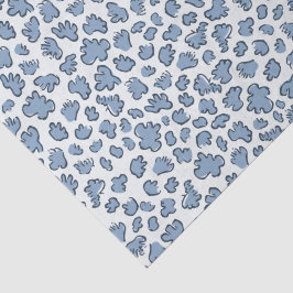 Abstract Garden Confetti | Pattern Dusty Bluebell 薄葉紙
