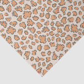 Abstract Garden Confetti | Pattern Muted Apricot 薄葉紙 (詳細)