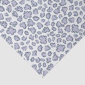 Abstract Garden Confetti | Pattern Pale Periwinkle 薄葉紙 (詳細)
