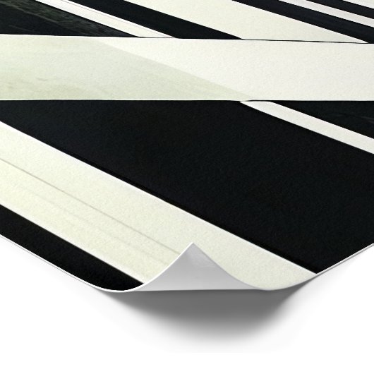 Abstract Geometric Art ポスター (角)