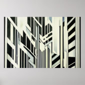 Abstract Geometric Art ポスター (正面)