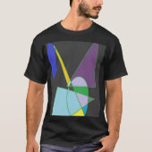 ABSTRACT GEOMETRIC ART Tシャツ (正面)