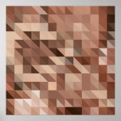 Abstract geometric background looks like stylized  ポスター (正面)