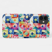 Abstract geometric digital pattern 17-Iphone Case Case-Mate iPhoneケース (裏面(横))