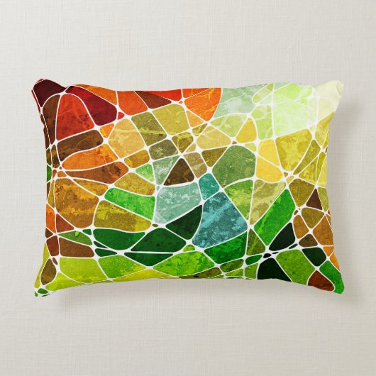abstract geometric grunge backgroundpattern,grunge アクセントクッション (正面)