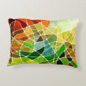 abstract geometric grunge backgroundpattern,grunge アクセントクッション (裏面)