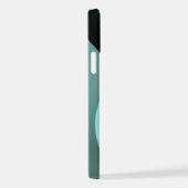 Abstract Geometric iPhone 12 Case iPhoneケース (右側面)