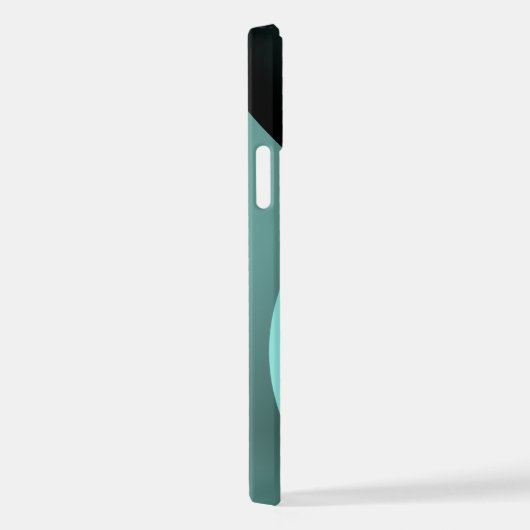 Abstract Geometric iPhone 12 Case iPhoneケース (右側面)