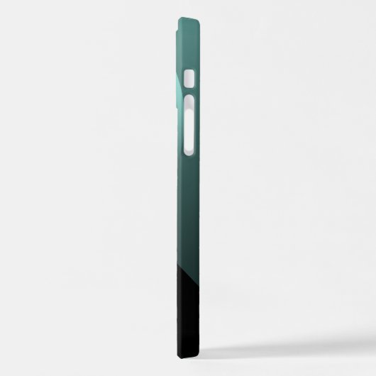 Abstract Geometric iPhone 12 Case iPhoneケース (左側面)