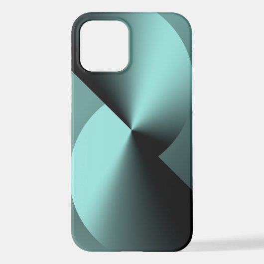 Abstract Geometric iPhone 12 Case iPhoneケース (裏面)