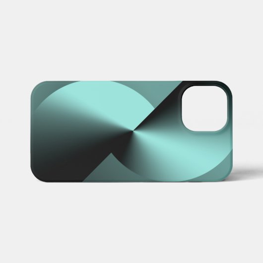Abstract Geometric iPhone 13 Mini Case iPhoneケース (裏面横)
