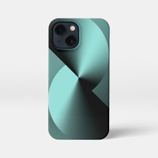 Abstract Geometric iPhone 13 Mini Case iPhoneケース (裏面)