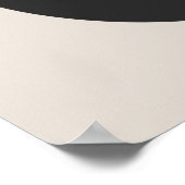 Abstract Geometric Modern Minimal Bold Scandi ポスター (角)