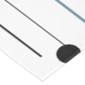 Abstract Geometric Modern Minimalist Lines テーブルクロス (アングル)