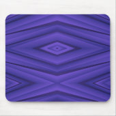 Abstract geometric mouse pad with a vivid purple  マウスパッド (正面)