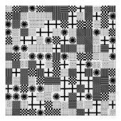 Abstract Geometric pattern  ポスター (正面)