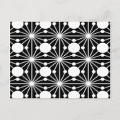 Abstract geometric pattern - black and white. ポストカード (正面)