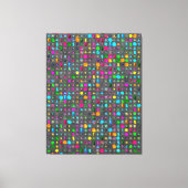 Abstract Geometric Pattern Canvas  キャンバスプリント (正面)