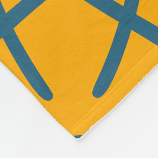 Abstract Geometric Pattern design  フリースブランケット (角)