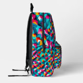 Abstract geometric pattern design 14 - Backpack プリントバックパック (左)