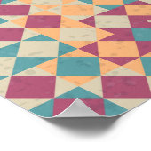 Abstract Geometric Pattern generative computationa ポスター (角)