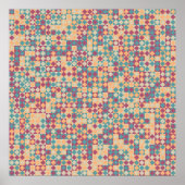 Abstract Geometric Pattern generative computationa ポスター (正面)