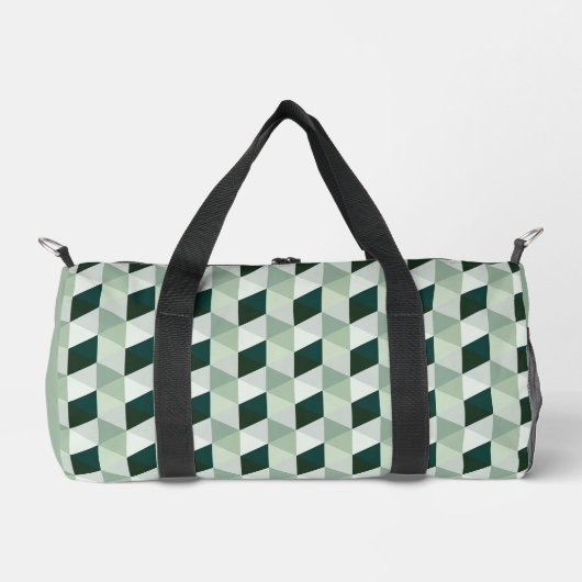 Abstract Geometric Pattern - No. 01 ダッフルバッグ (正面)