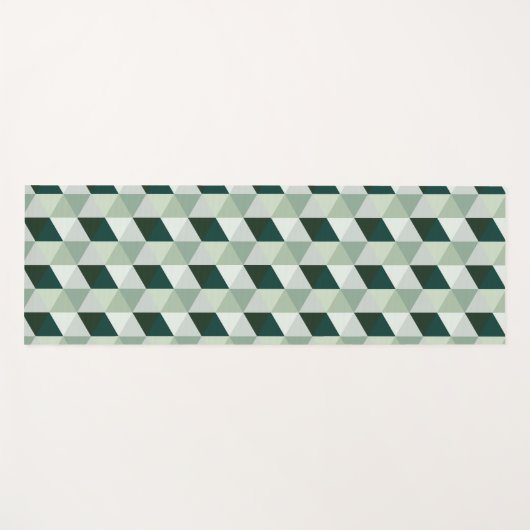 Abstract Geometric Pattern - No. 01 ヨガマット (正面(横))