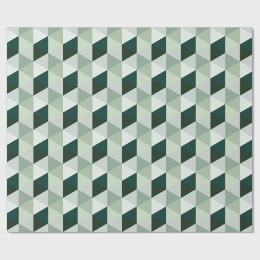 Abstract Geometric Pattern - No. 01 ラッピングペーパー (フラット)