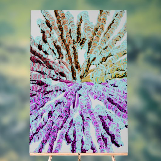 Abstract Geometric Pattern Poster  アクリルサイン (ニュートラル)